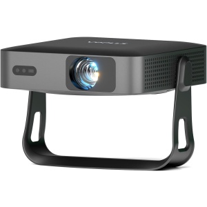 【2025 Netflix-Licensed Projector 1080P】Thinnest Projector with WiFi and Bluetooth, VOPLLS Mini Projector, Portable Projector, Outdoor Projector Compatible with TV Stick/HDMI/Laptop/Phone/USB/AV/PS5